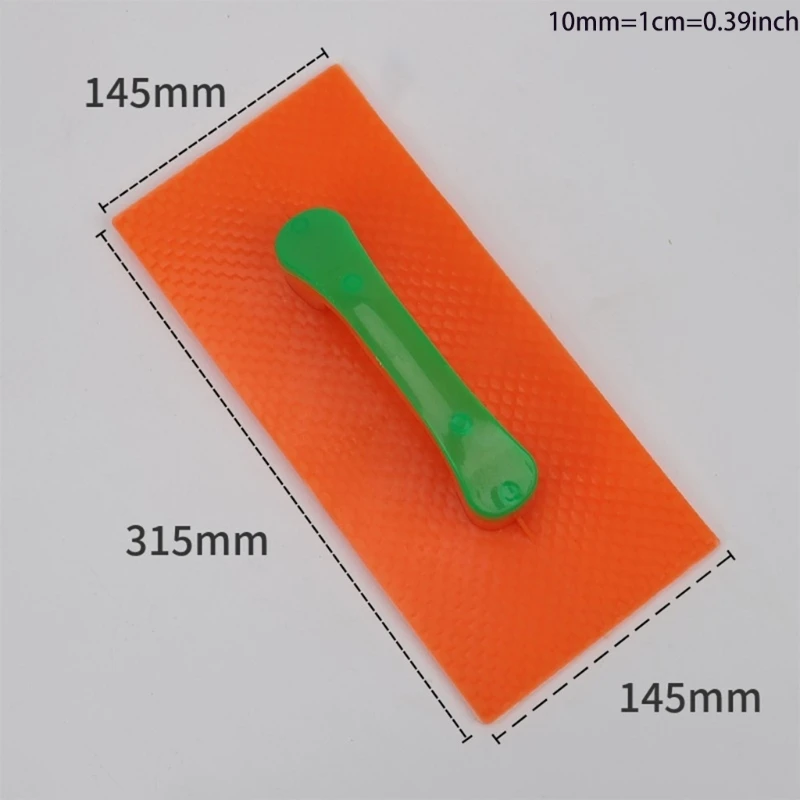 14.5x31.5cm Plastic Handle Trowel Wall Plaster 11x27.8cm Concrete Spatula Tool  Dropship