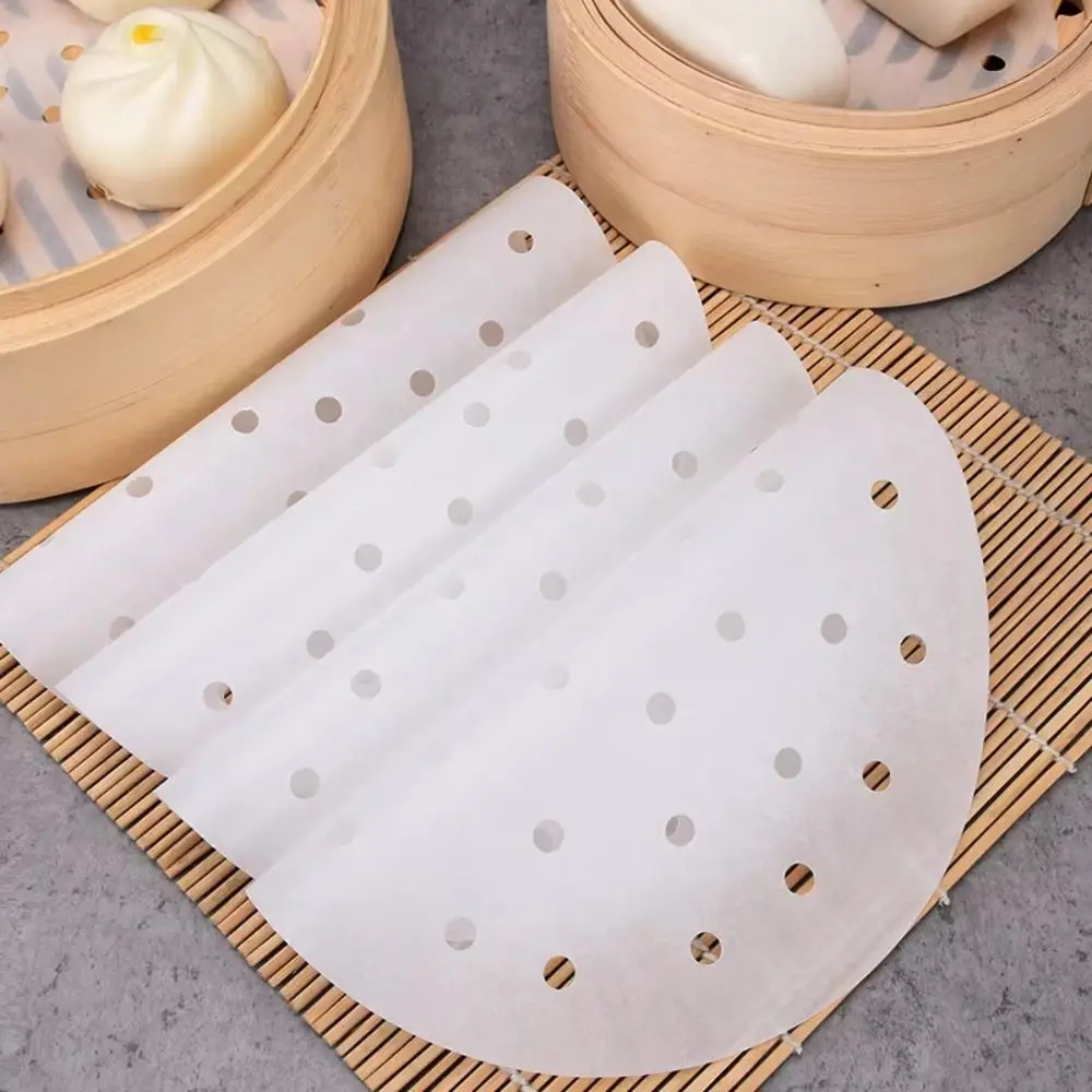 100Pcs Steamed Paper Steamed B - Kitchen Gadgets For Arthritic Hands 评论和价格
