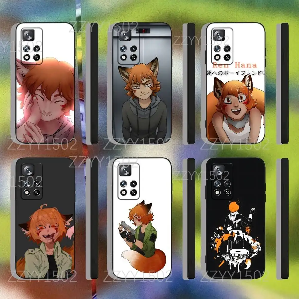 

Ren Hana Cat S-Strade Phone Case For Samsung S25,S24,Ultra,S20,S30,Plus,S22,S23,Ultra,Plus,5G Anti-Scratch TPU Shell