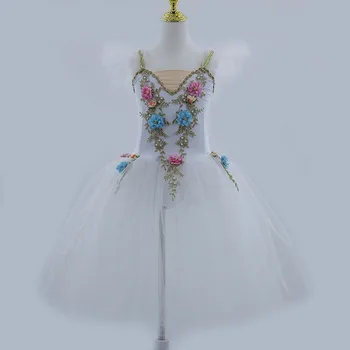 Robe de Ballet professionnelle pour femmes et filles, Tutu pour enfants et adultes, Costume de Ballet du lac des cygnes, tenue de danse de spectacle de ballerine