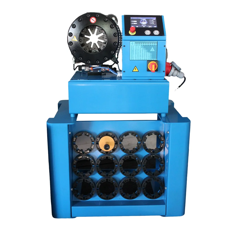 Hot Sale P32pro Hydraulic Hose Crimper With Germany Quality Gear CE Free Dies Hydraulic Pipe Press Machine