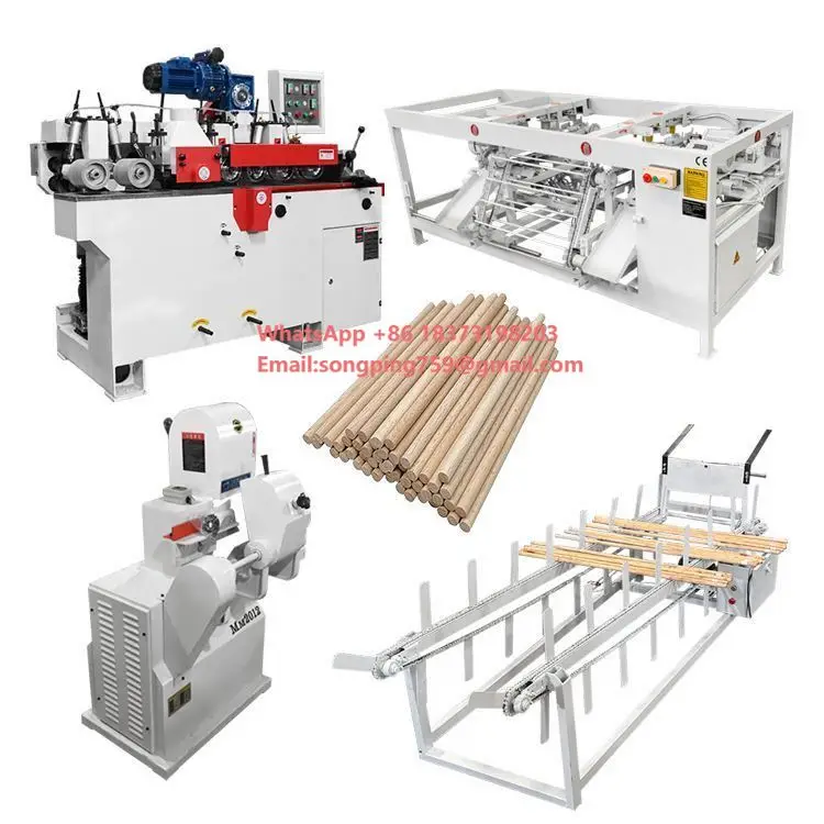 

Woodworking Manual Wooden Round Rod Threading Machine