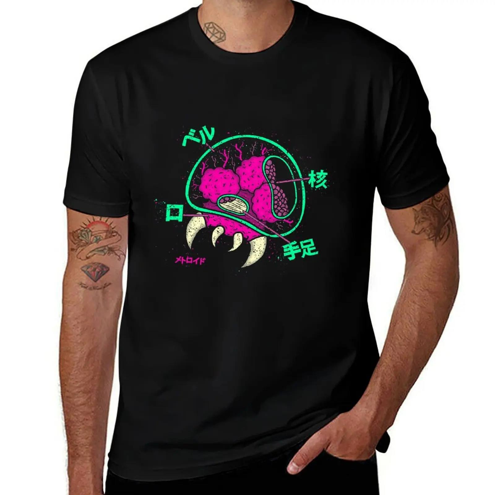 METROID T-Shirt man t shirt designer T-Shirt