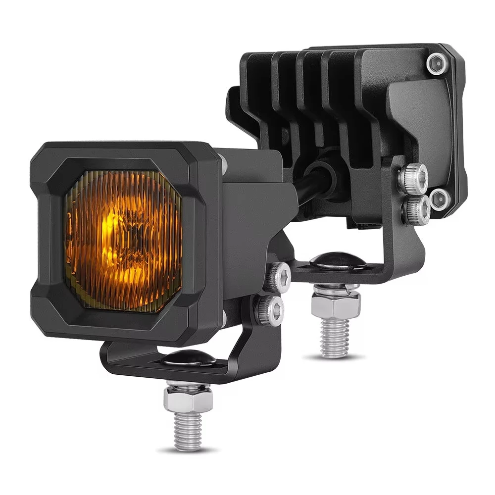 For Polaris RZR XP 1000 UTV Backup Reverse Light Rear Chase Lights 2inch Mini Size Auxiliary Light Pods Ditch Pods Universal Fit