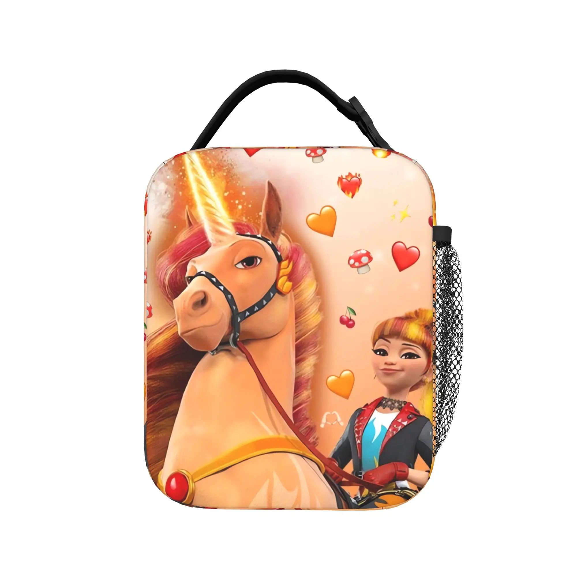 Unicorn Academy Lunch Bag Portable Insulated Lunch Box Women Outdoor Picnic Designer Cooler Bag Fun Oxford Thermal Tote Handbags