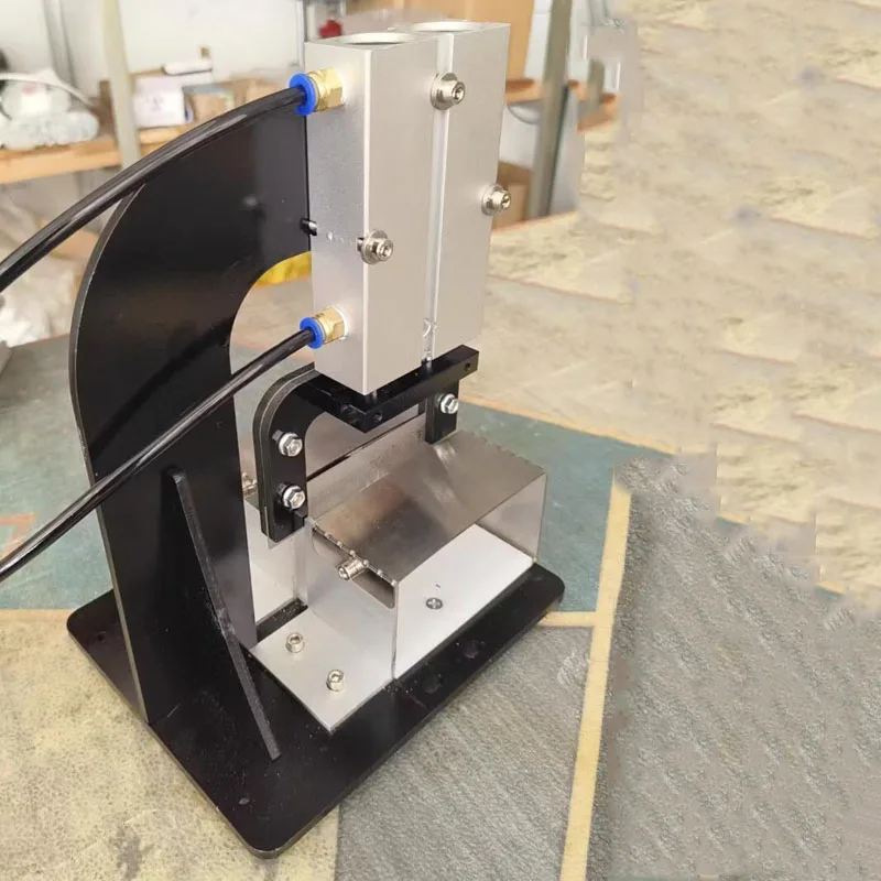 

Pneumatic Rubber Strip Cutter with Foot Pedal, Includes 10 Blades