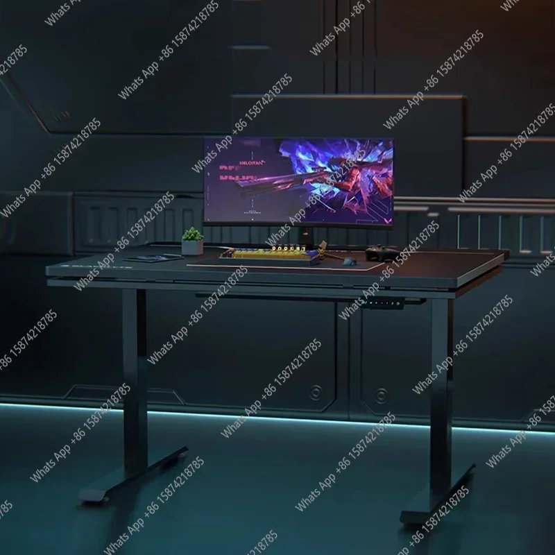 YX Gaming Students Computer Desks Adjustable Height Standing Office Table Setup Console Children Bedroom Escritorios Home Furnit