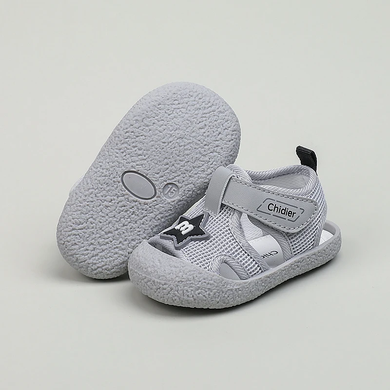 Baby Boys Girls Summer Sandals Non-slip Soft Sole Toddler Sandals Breathable Sweat Sandals