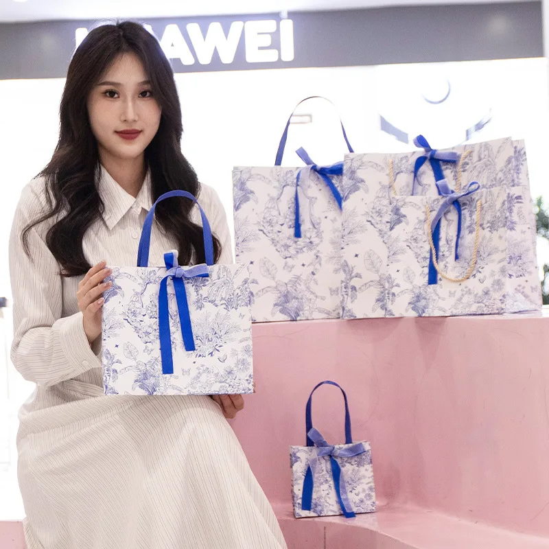 Customized. National Style Bag Handbag High-Grade Holiday Bag Shoe Box Denture Mechanic Station Cloth Bag