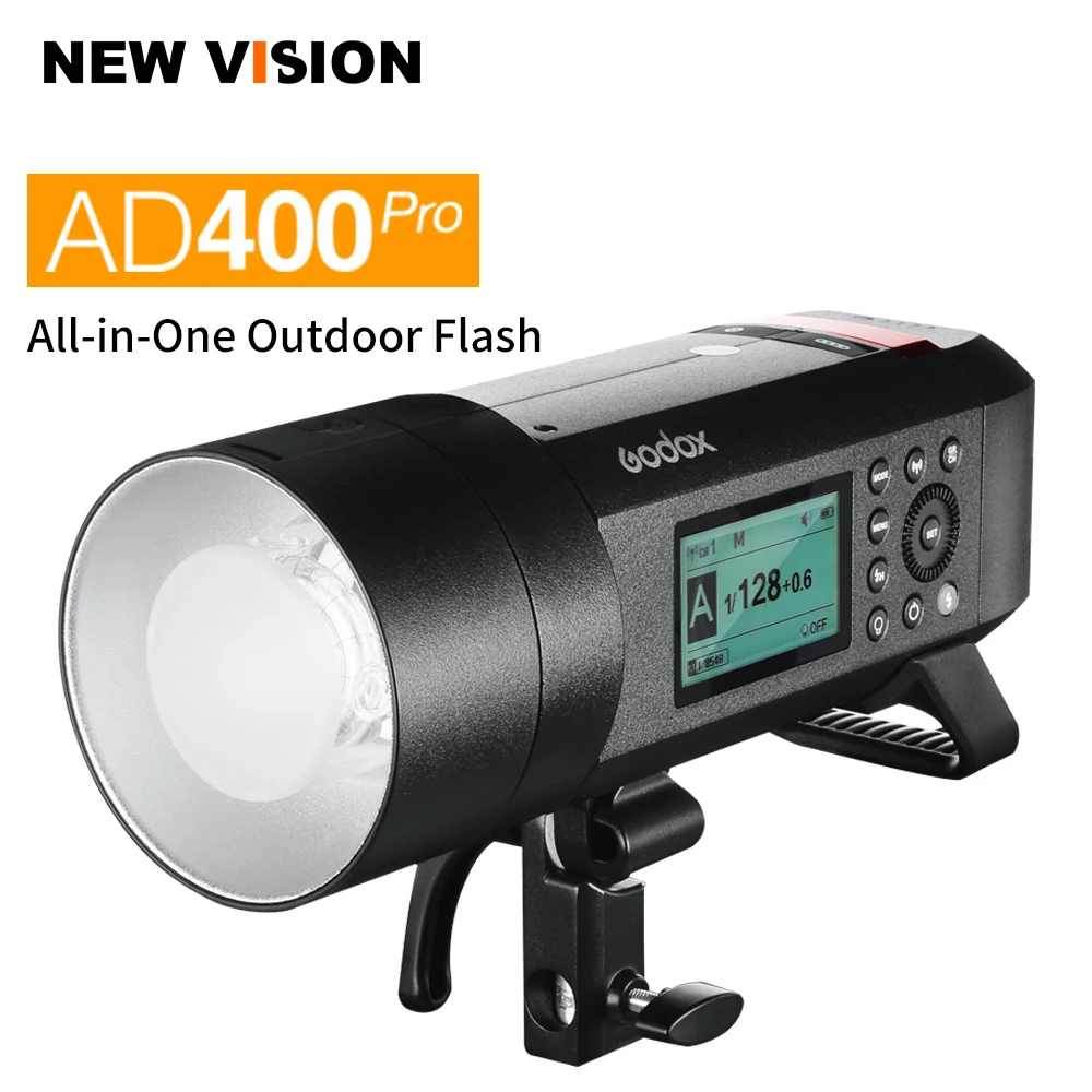 Godox Ad400 Pro Ttl Witstro Flitslicht Alles-In-Één Outdoor Flash Ttl Hss Fotografie Verlichting 2.4G Draadloze Ad400pro