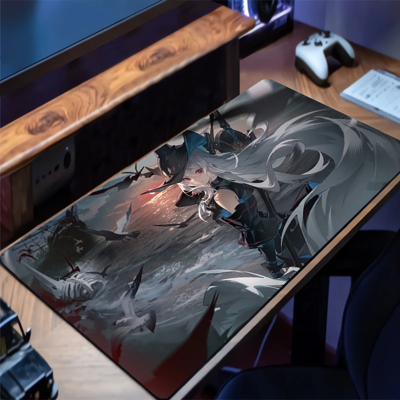 Gaming Mouse Pad Arknights Skadi Office Carpet Mouse Mats Gamer Rug Desk Accessories Computer Table Pads PC carpet game Mousepad
