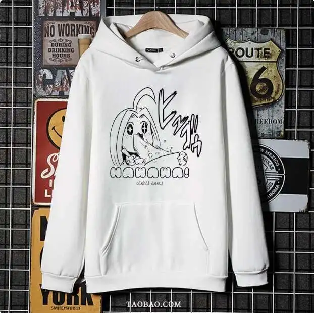 

Anime Granblue Fantasy Lyria Hooded Hoodie Cosplay Autumn Winter Men Women Coat Loose Jacket Tops anime