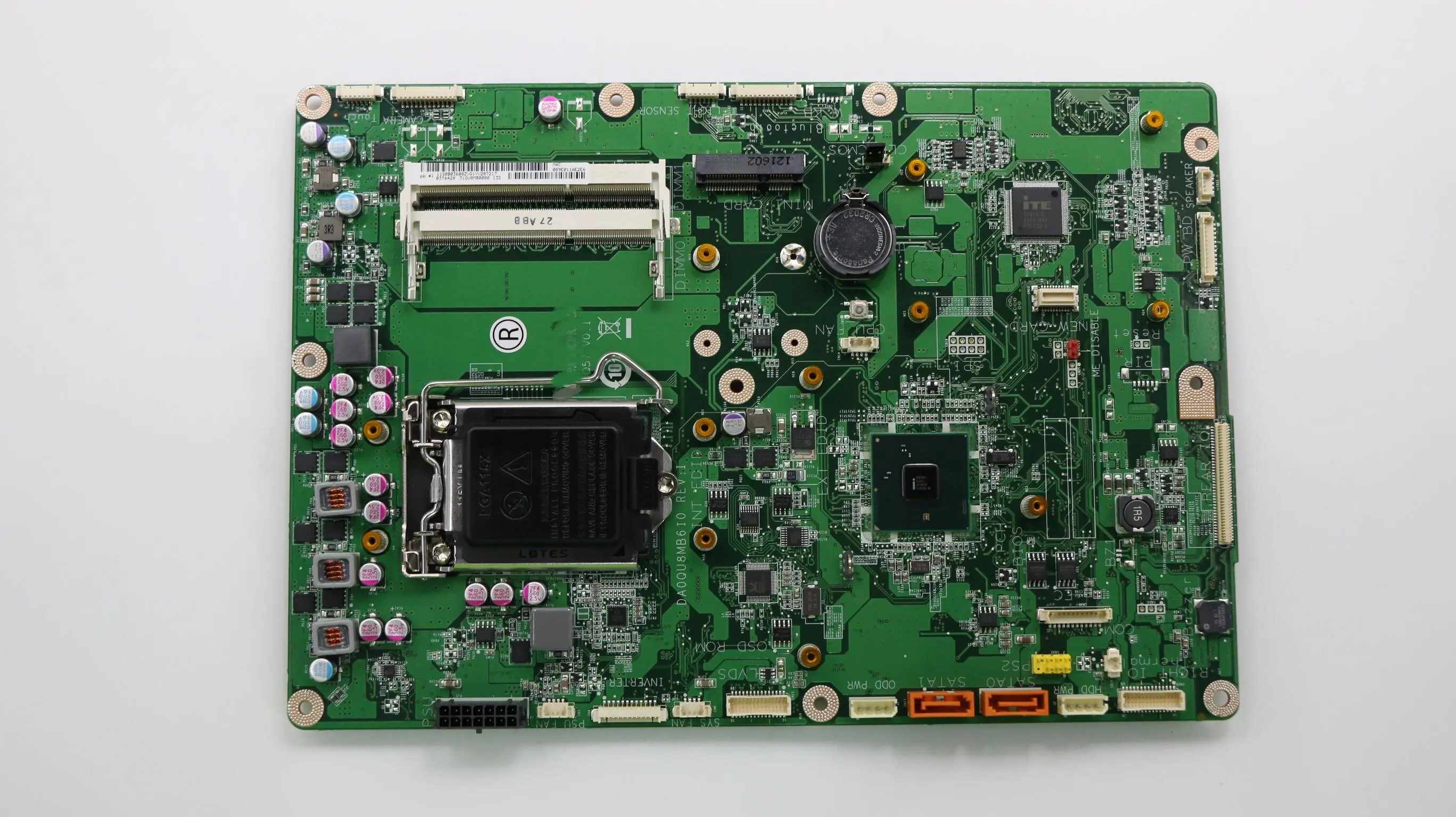 Lot SN DA0QU8MB610 FRU 03T6428 Planar add 2 nuts Model compatible replacement M90z All-in-One ThinkCentre computer motherboard