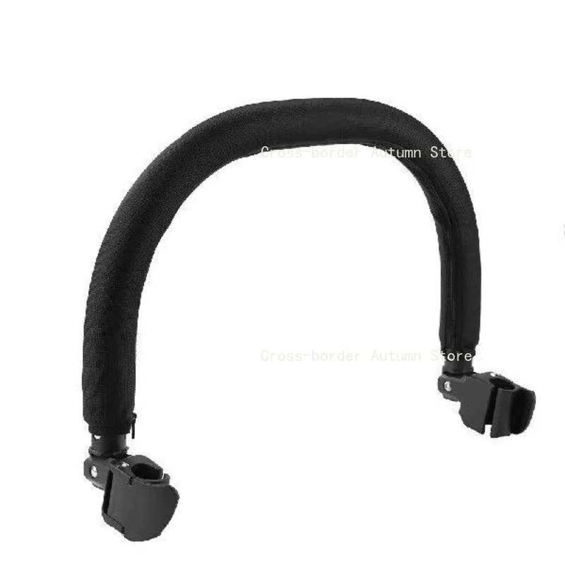 Accessory PU leather safety armrest suitable for baby stroller replacement parts