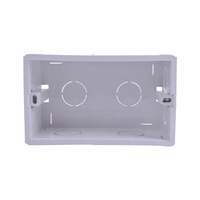 146 Rectangular Box Universal Wall Switch Socket Installation Bottom Box Cassette Box Flame Retardant Bottom Box Junction Box