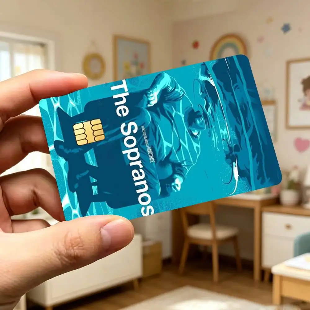 TV The S-Sopranos-S Credit Card HD Stickers Game Card Decal Card Matte Film Skin Small Chip Waterproof Sticker