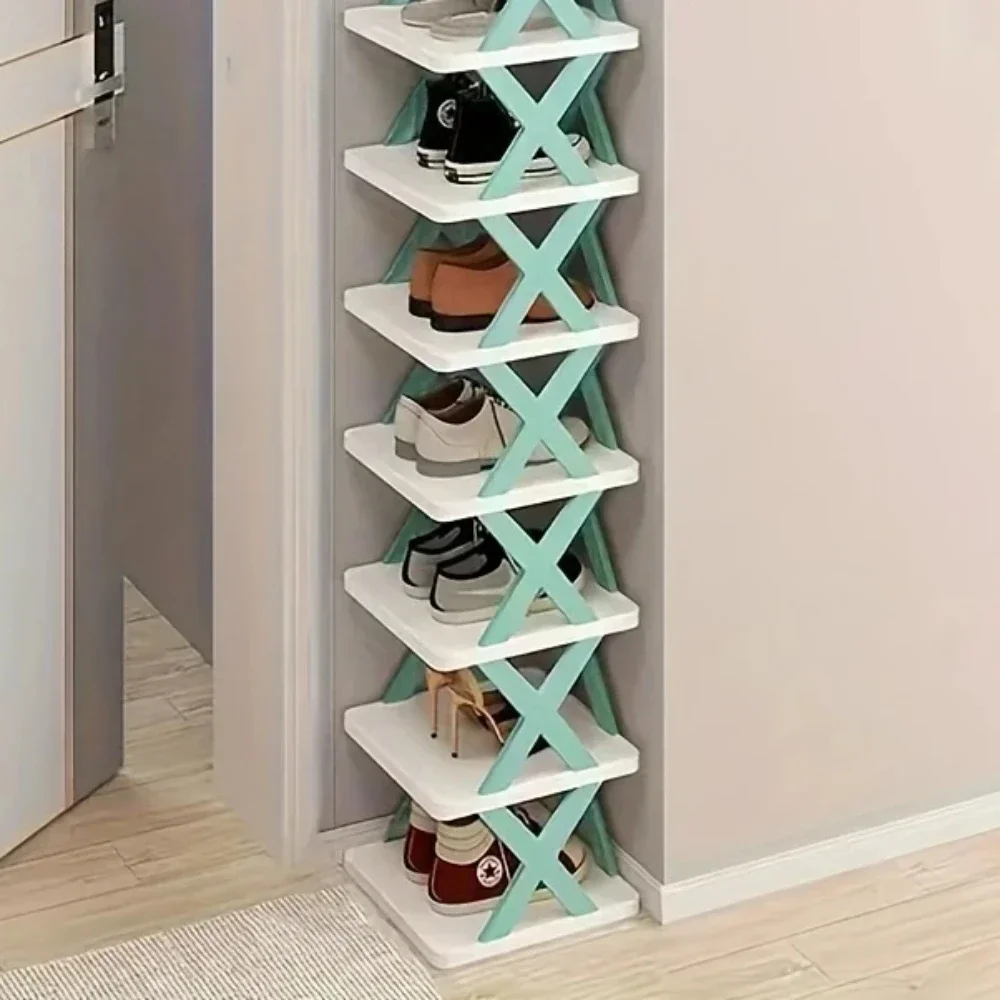 Shoe rack storage organizer Foldable shoe rack Save family home rack Multi-layer simple shoe rack