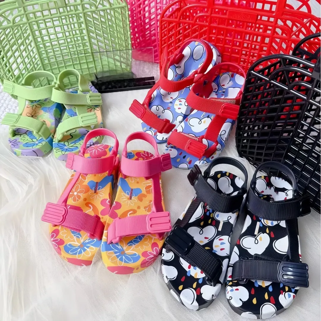 2025 New Boy and Girls' Roman Sandals Children Fashion Baby Soft-soled Casual beach Shoes Kids Brand Summer Jelly Sandals