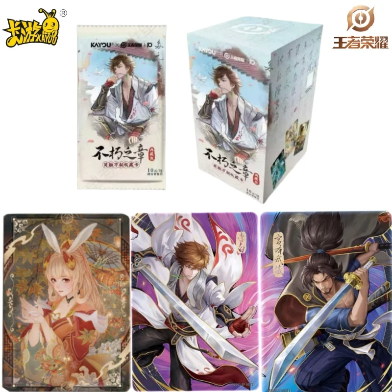 

KAYOU подлинная карта Honor of Kings Heroes of All Kinds Chapter Collector's Pack League of Legends, коллекционная игра, карты, подарки, игрушки