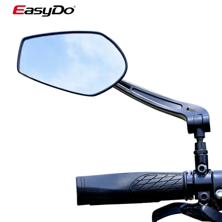 Easydo Universal Bicycle Rearview Mirror Adjustable Ebike Mountain Motor Mirror Bike