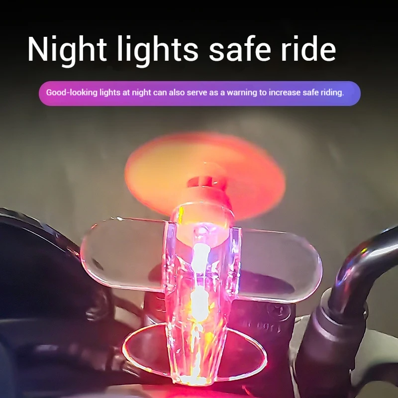 

Motorcycle Decoration Wind Power Generation Small Airplane Electric Car Led Bright Car Decoration Car Ambient Light