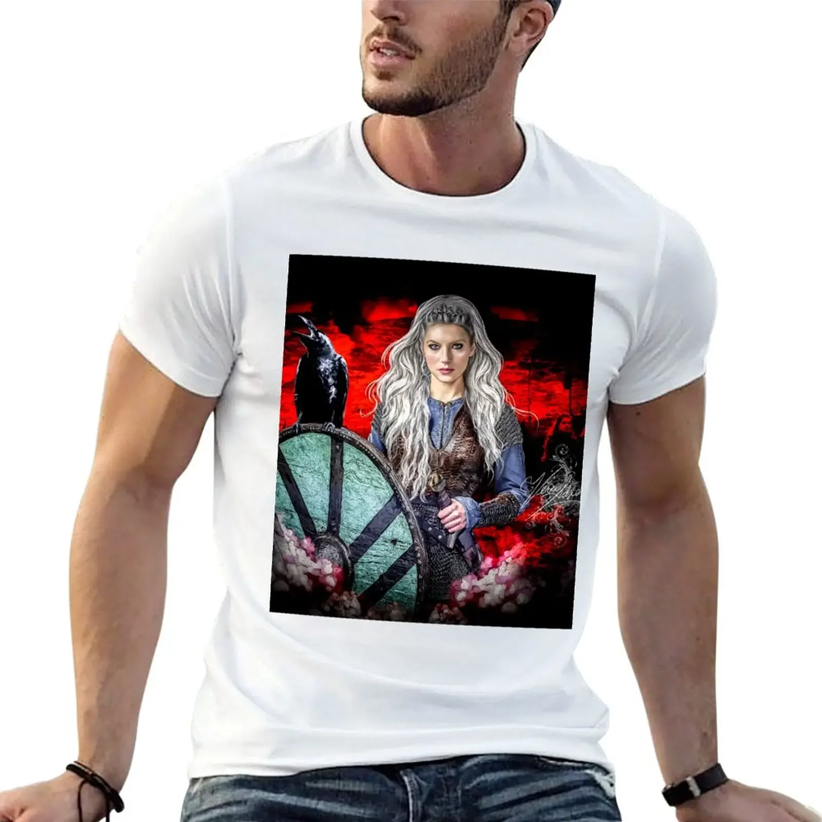 

Queen Valkiria VKS T-Shirt designer shirts kawaii clothes graphic tee shirt man clothes fruit of the loom mens t shirts