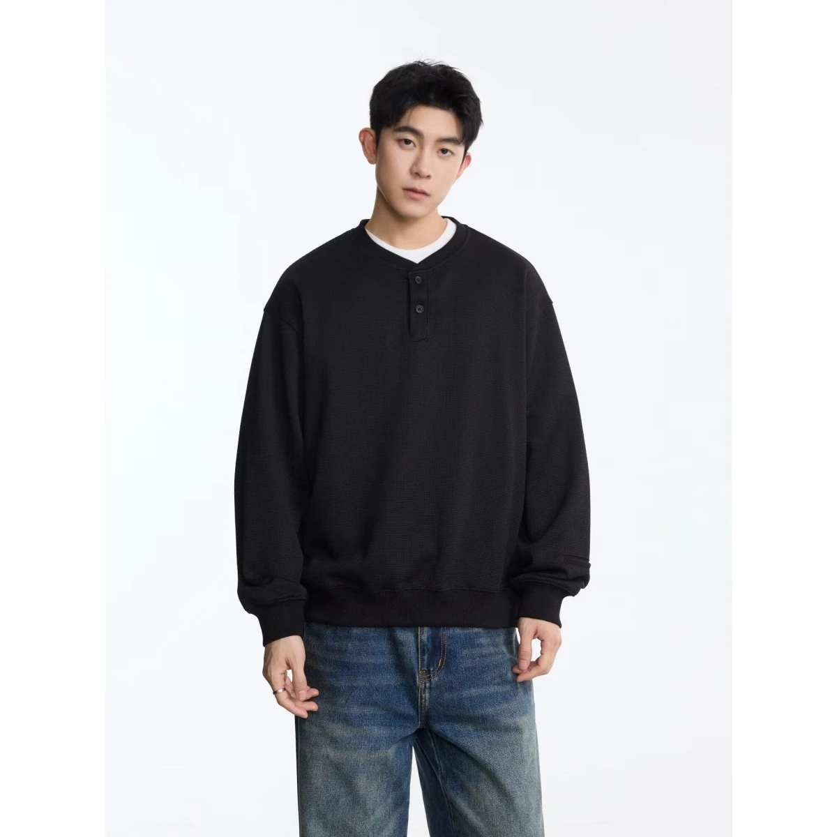 

Мужской вязаный кардиган American Sle с V-образным вырезом, повседневная верхняя одежда для отдыха, весна-осень, новинка