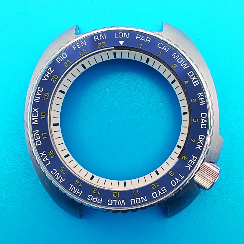 Ceramics 38*30.7mm  Bezel Insert Fits SKX007 SKX009 SRPD  Movement Bezel Insert Ring Men Watch Repair Parts