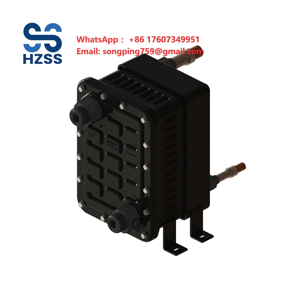 HZSS New Marine Diesel Box Heat Exchanger Oil Cooler Heat Pumps Double High Efficiency Industrial Plate Evaporator Heat