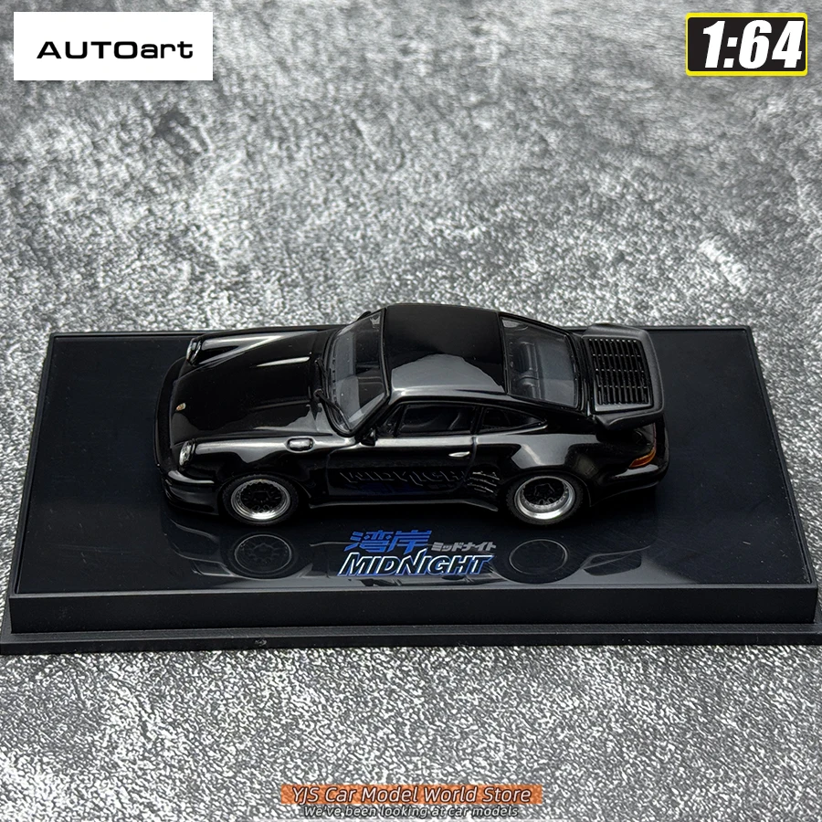 AUTOART New 1/64 911(930) TURBO WANGAN MIDNIGHT BLACKBIRD (COMIC