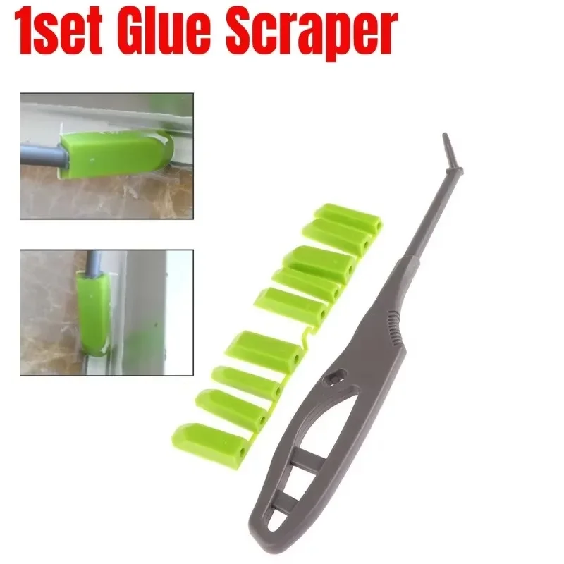 Corner Scraper Caulking Tool Multi-Angle Household Sticky Corner Scraper Sewing Tool Shade Angle Glass Glue Spreader