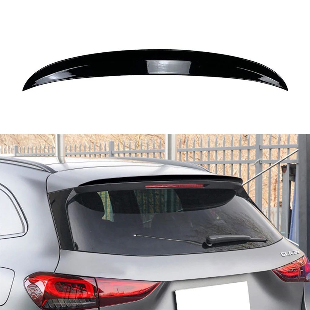 Rear Spoiler Wing For Mercedes-Benz GLA-Class H247 GLA35 GLA45 AMG 2020-2021 Rear Roof Spoiler Wing Body Kits Tuning