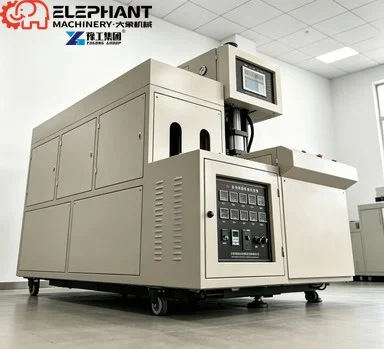Economical Semi Auto High Pressure Air Compressor Pet Blow Moulding Machine With Low Cost
