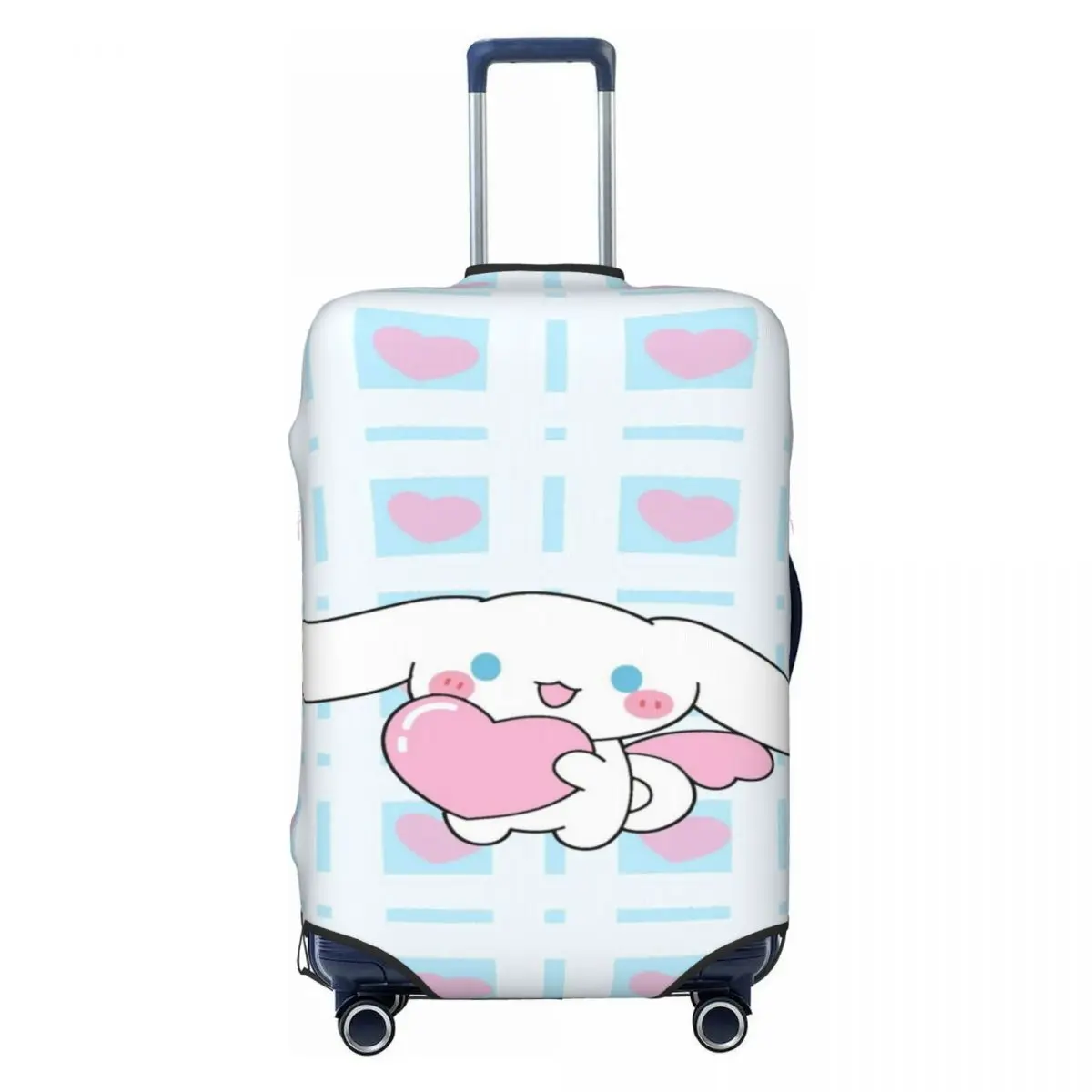 

Custom Cinnamoroll Love Luggage Cover Elastic Travel Suitcase Protective Covers Suit For 18-32 inch