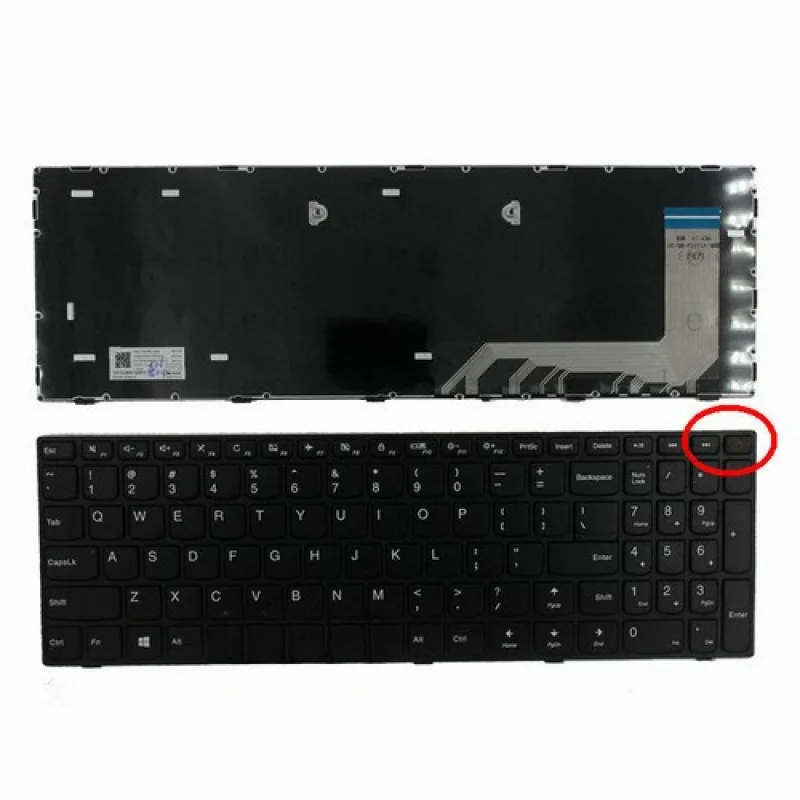 

LL Original New for Lenovo IdeaPad 110-15ISK 110-15IKB US black keyboard