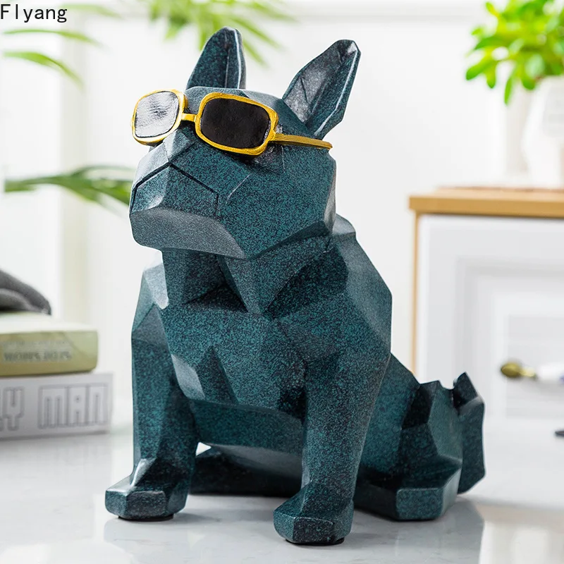 New Tissue Box Desktop Table Drawer Box Creative Method Fighting Animal Storage Dog Decoration Household Tissue Box Decoration