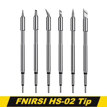 Oryginalny zestaw narzędzi do wymiany grotu lutowniczego Fnirsi HS-02 B2 C2 JS I K Ku do lutownicy HS-02