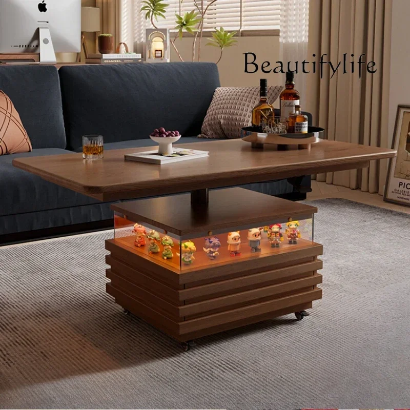 

X Smart Home Extendable Luxury Design Coffee Table Aesthetic Storage Modern Home Side Table Living Room Stolik Kawowy Salon Home