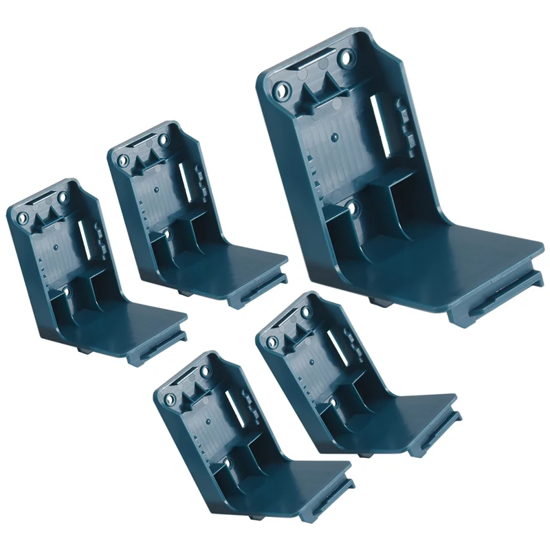 

5 упаковок крепления для инструментов 18 В, держатель аккумулятора для крепления аккумулятора 18 В/вешалка/держатель док-станции