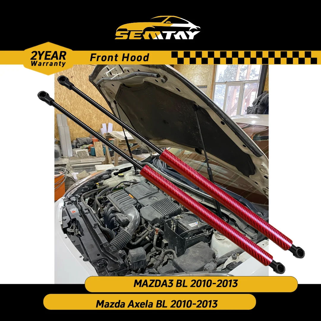 

SEMTAY распорки капота, поддержка подъема капота, пружинные амортизаторы, демпфер для MAZDA3 BL/Axela BL 2010-2013, автомобильный аксессуар