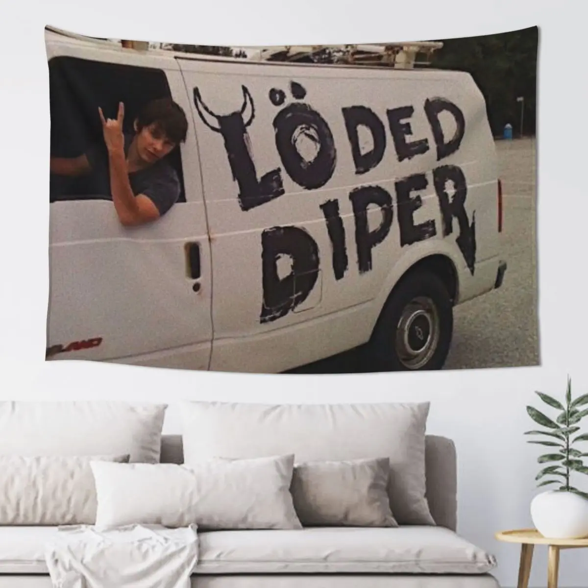 Rodrick loaded diper Tapestry Home Decor Aesthetic Room Decoration Korean Style Tapestry