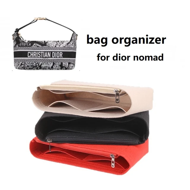 Only Sale Inner Bag Bag Organizer Insert For Dior Pochette Nomad Travel Organiser Divider Shaper Protector Compartment AliExpress