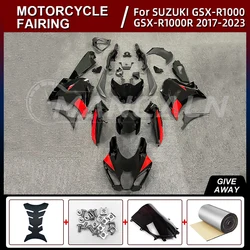 NEW Motorcycle Fairing Kit for SUZUKI GSX-R1000 GSX-R1000R 2017-2023 ABS High Quality Injection Body Kit Black Red