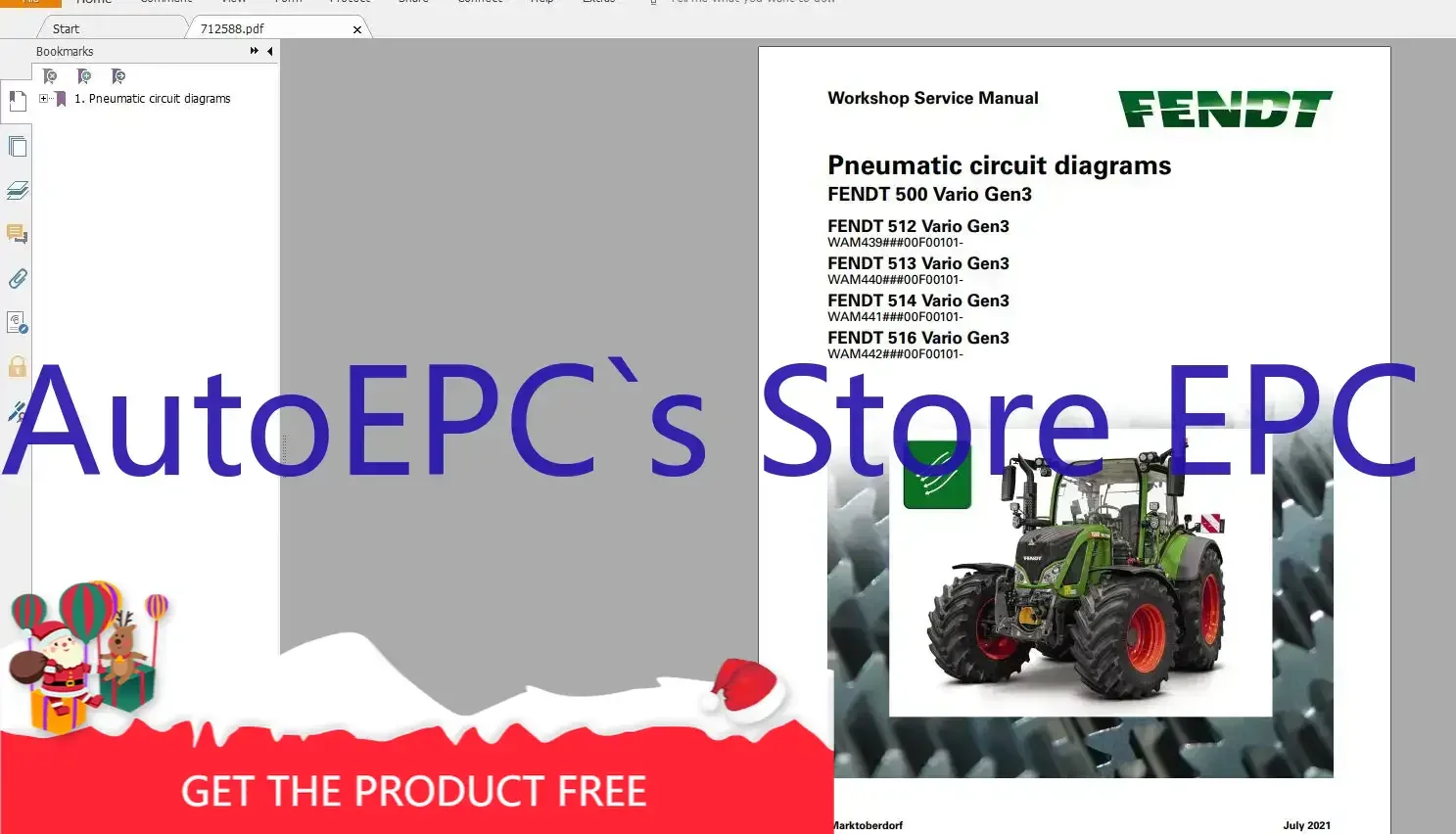 

ТРАКТОР FENDT AutoEPC, 25,4 ГБ, обновленный в формате PDF, диаграммы 2022, руководство по эксплуатации и руководство по мастерской EN DVD