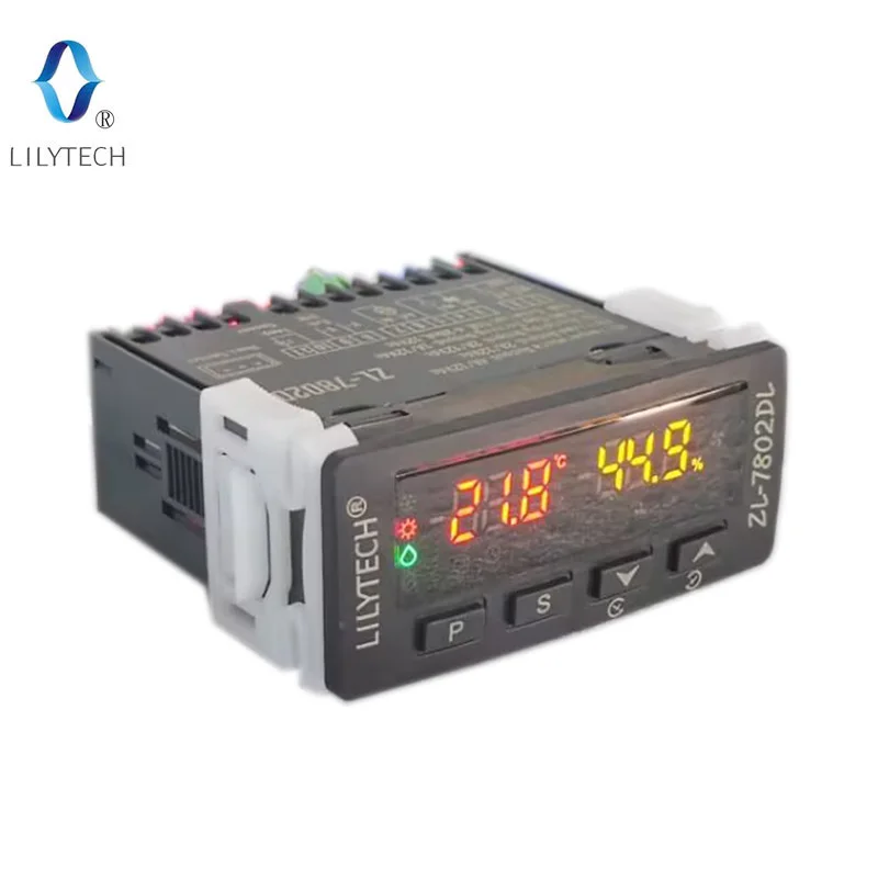 

ZL-7802DL, 12VDC Inputs and Outputs, 12v Incubator Controller, Lilytech, Temperature and Humidity Controller for Incubator