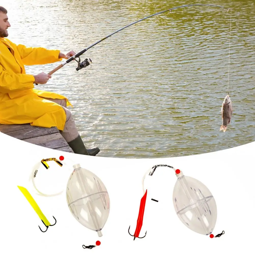 Buoyant Fishing Floats High Sensitivity Fishing Floats with Adjustable Water-filled Buoyancy Portable Fish Lure for Fishing