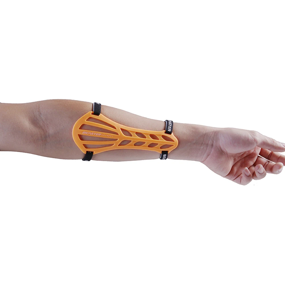 Bicaster-Protector de brazo para tiro con arco, arco recurvo de caza tradicional, Protector de entrenamiento de tiro, brazalete de protección