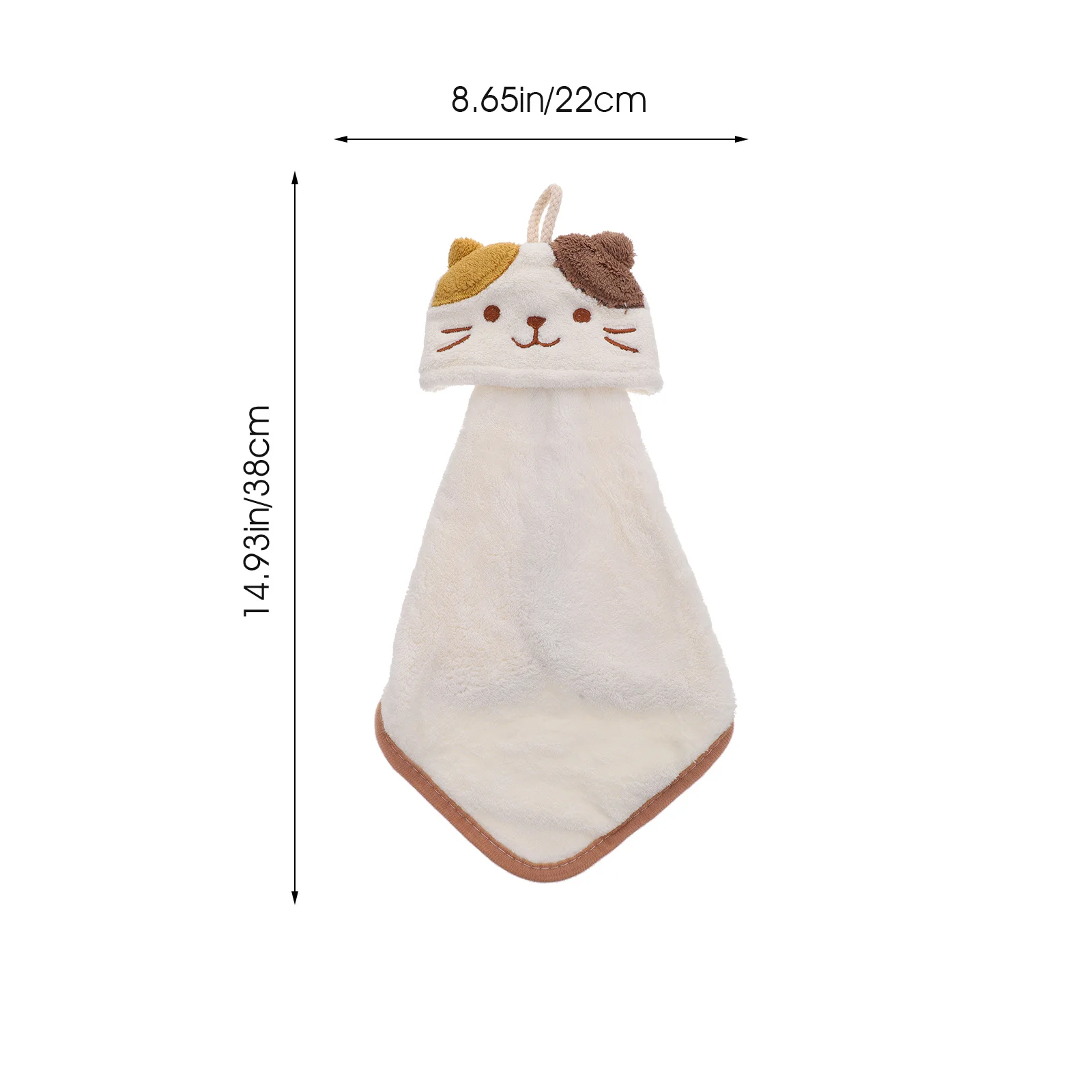 المرجان الصوف H المناشف الحمام المطبخ تجفيف البيج حلقة الجدار شنق امتصاص الماء الزجاج نظيفة المنزل الجاف #2