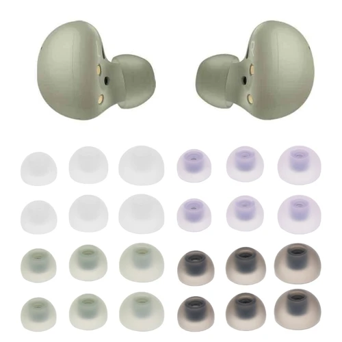 Almohadillas de silicona para Samsung Galaxy Buds 2 SM-R177, almohadillas de cojín para los oídos, almohadillas de repuesto para los auriculares, S, M, L