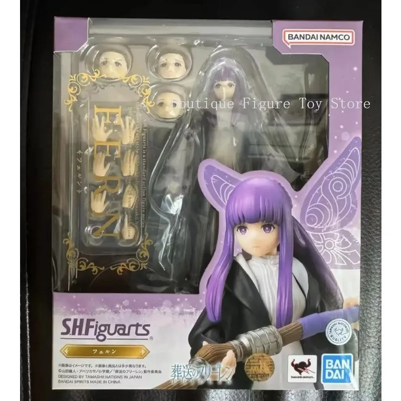 

In Stock Bandai Original Box SH Figurats SHF Frieren Beyond Journey's End FERN Anime Action Figure Model Toy Figura PVC Gifts